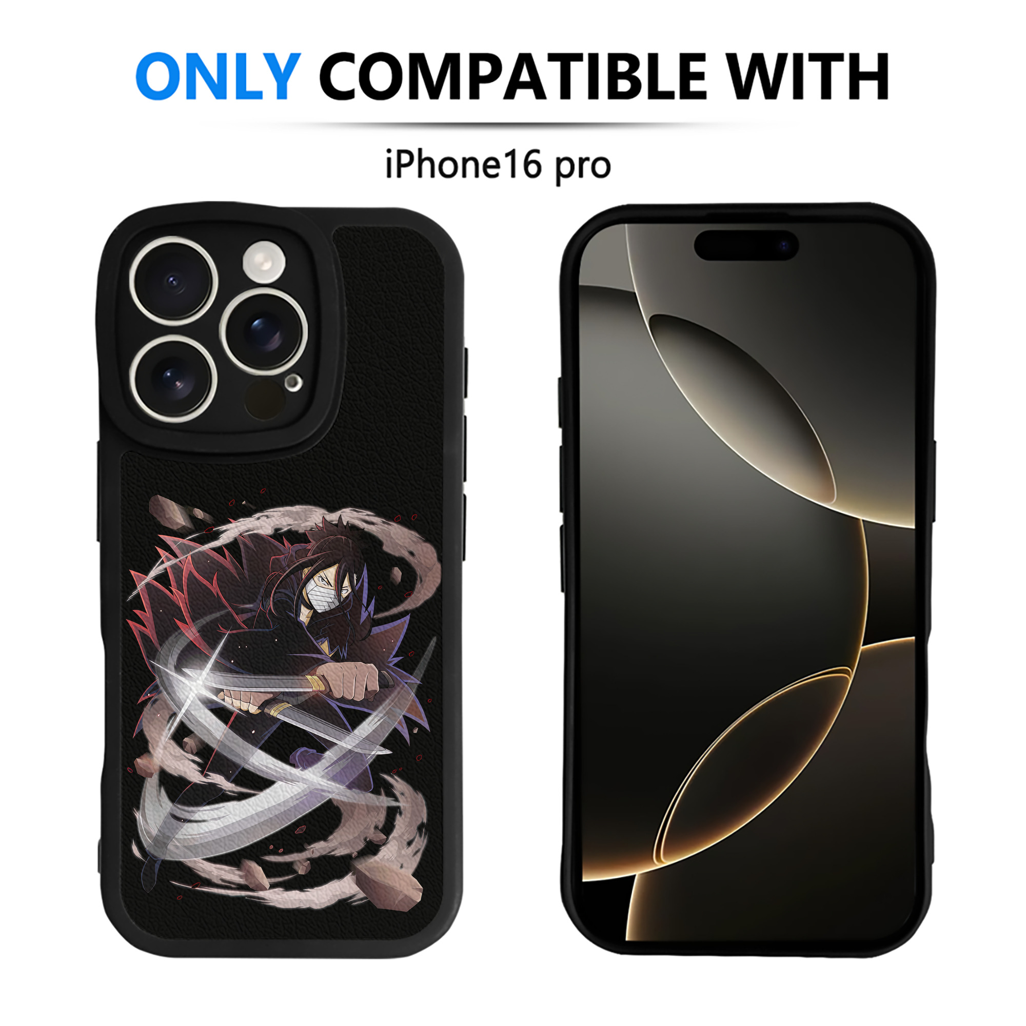 （画像用） 文豪ストレイドッグス Bungo Stray Dogs 【iPhone 16シリーズ対応】シリコンスマホケース（レザー調） 材質：シリコン